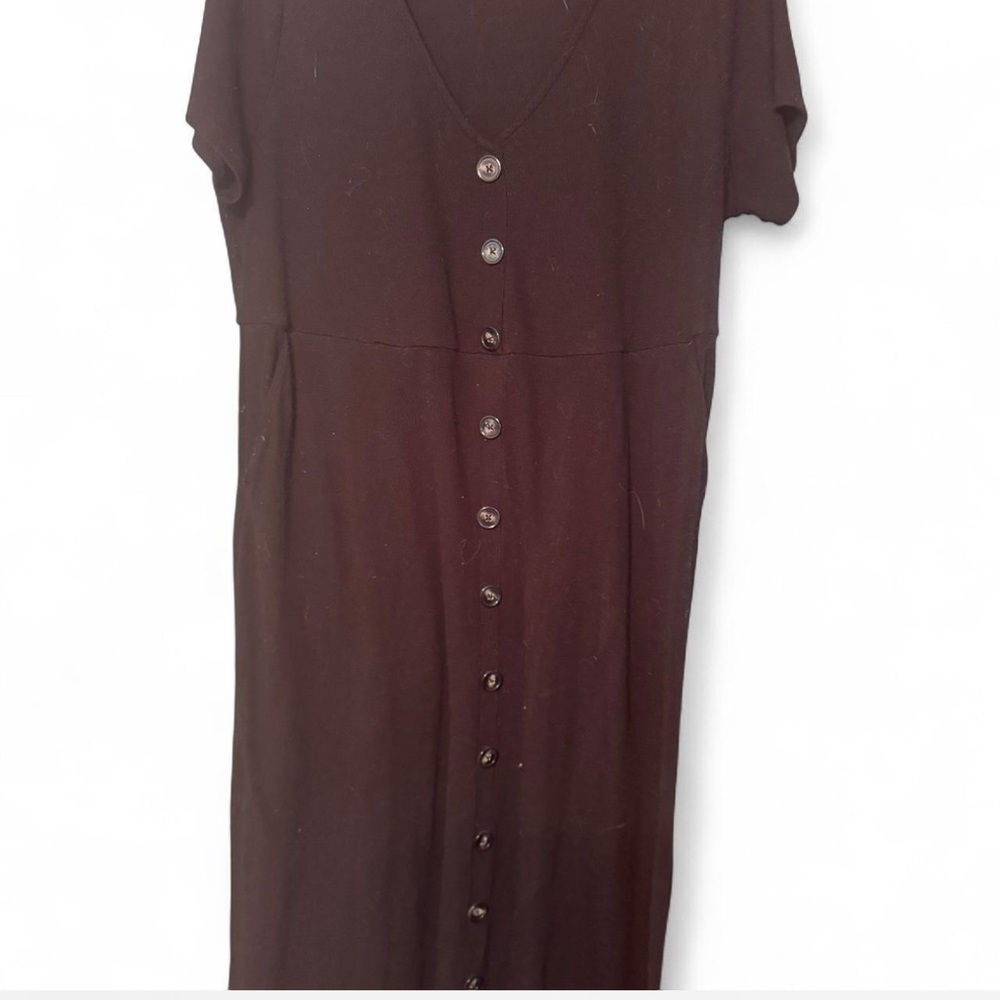 Torrid Black Button-Front Dress